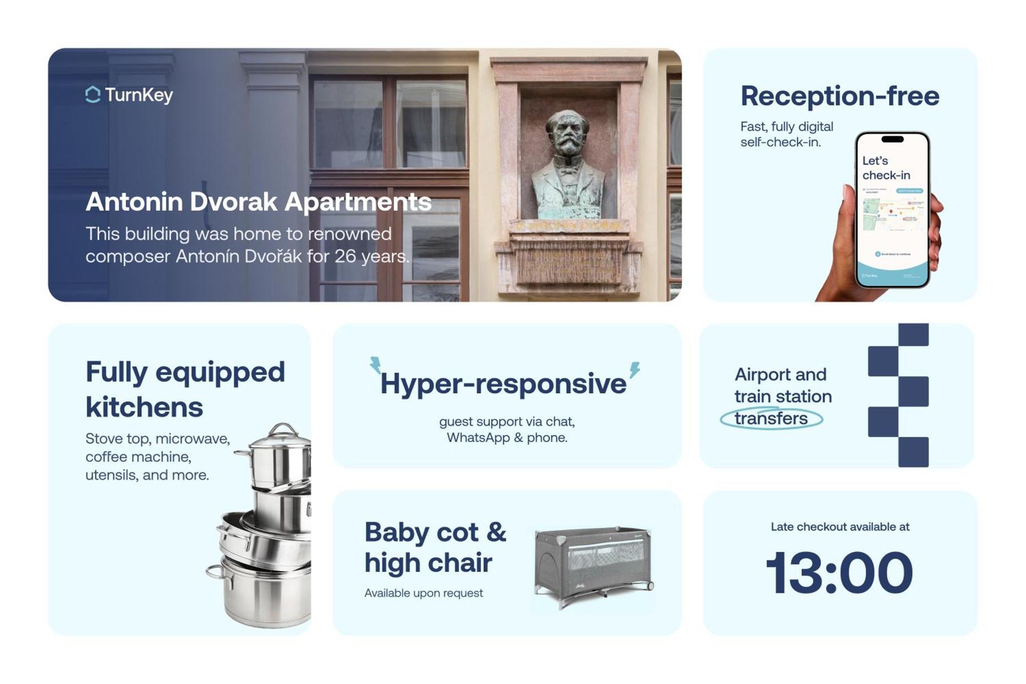 Turnkey I Antonin Dvorak Apartments 프라하 외부 사진